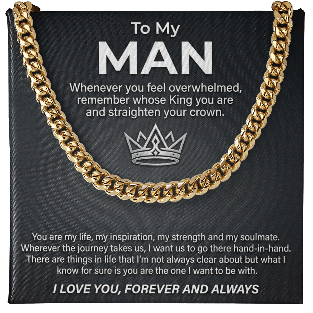 Valentines Day Gift Cuban Link Necklace For Him