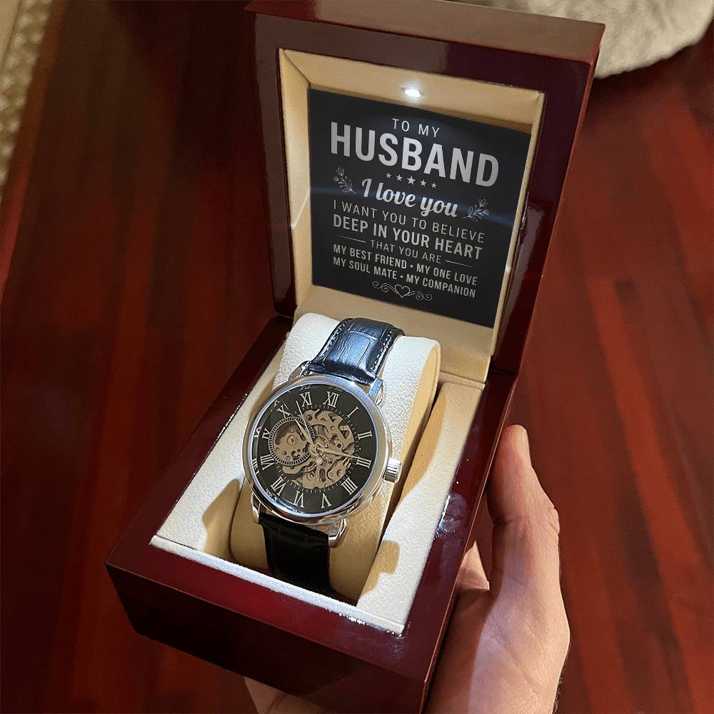Luxury Mens Watch Gift For Him Forever