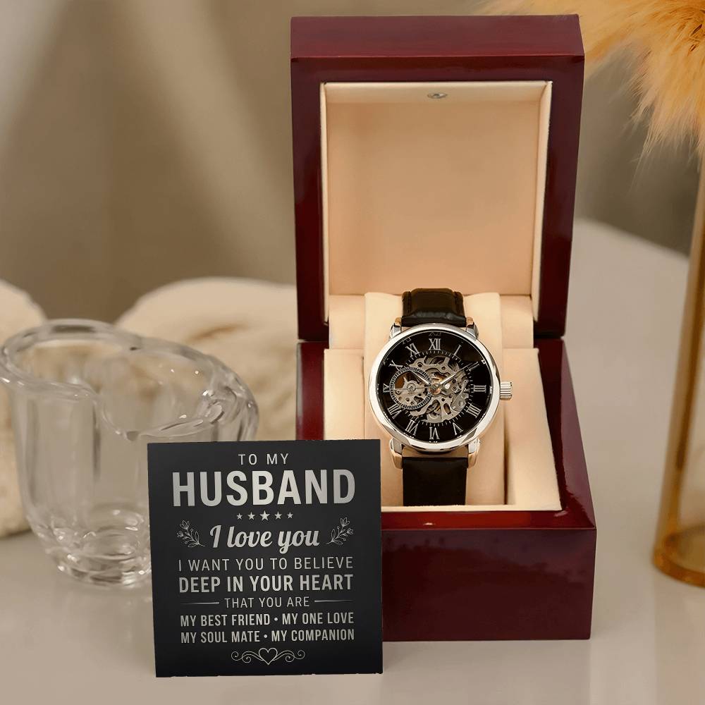 Luxury Mens Watch Gift For Him Forever