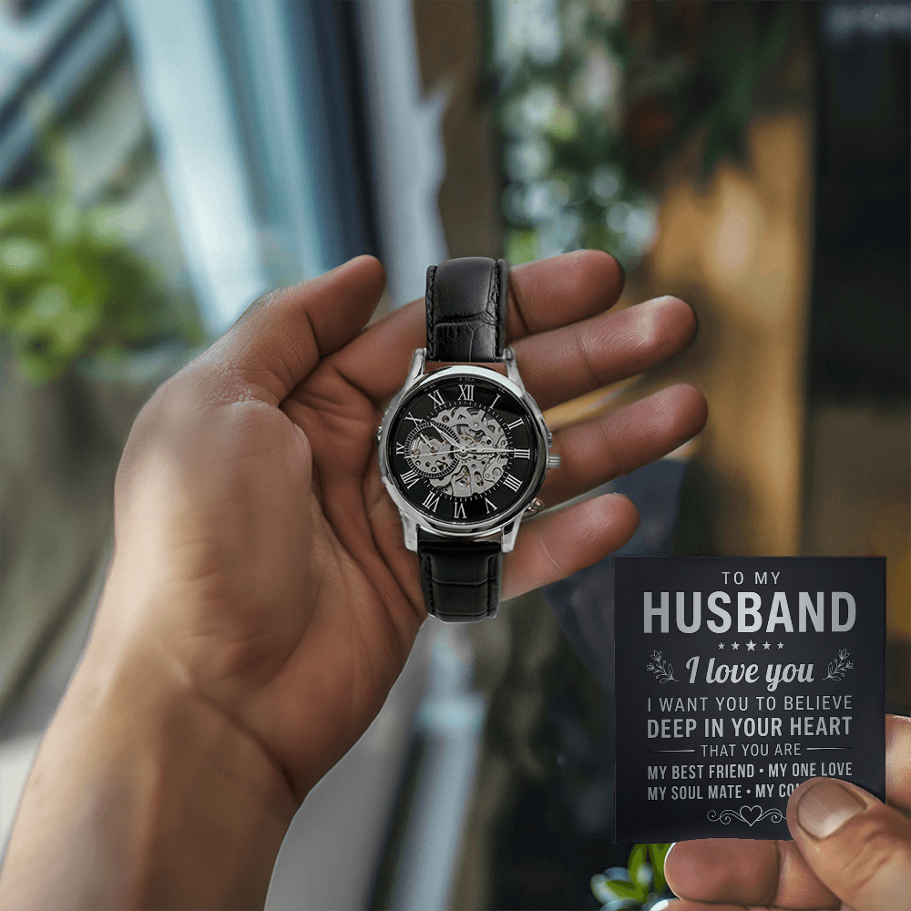 Luxury Mens Watch Gift For Him Forever