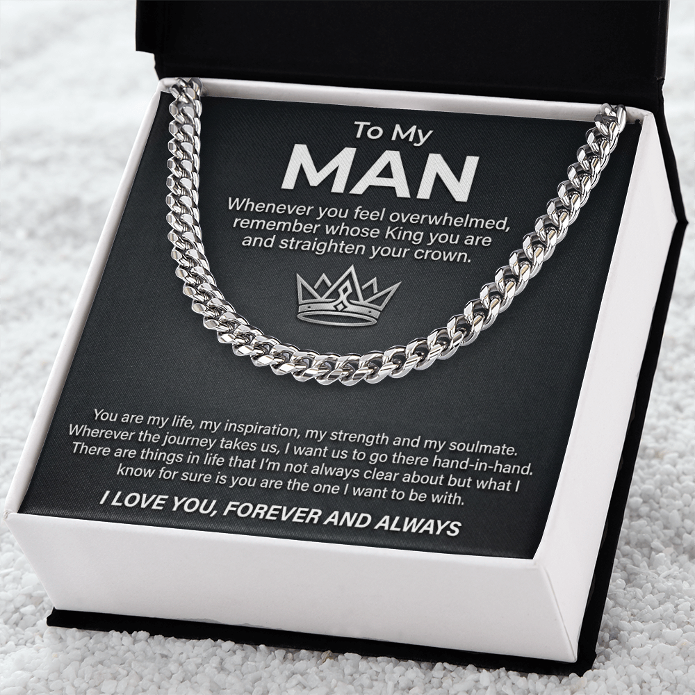 Valentines Day Gift Cuban Link Necklace For Him