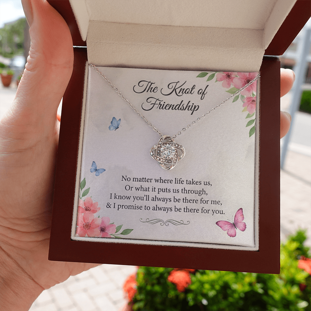 Knot of Friendship Necklace Gift For Best Friend
