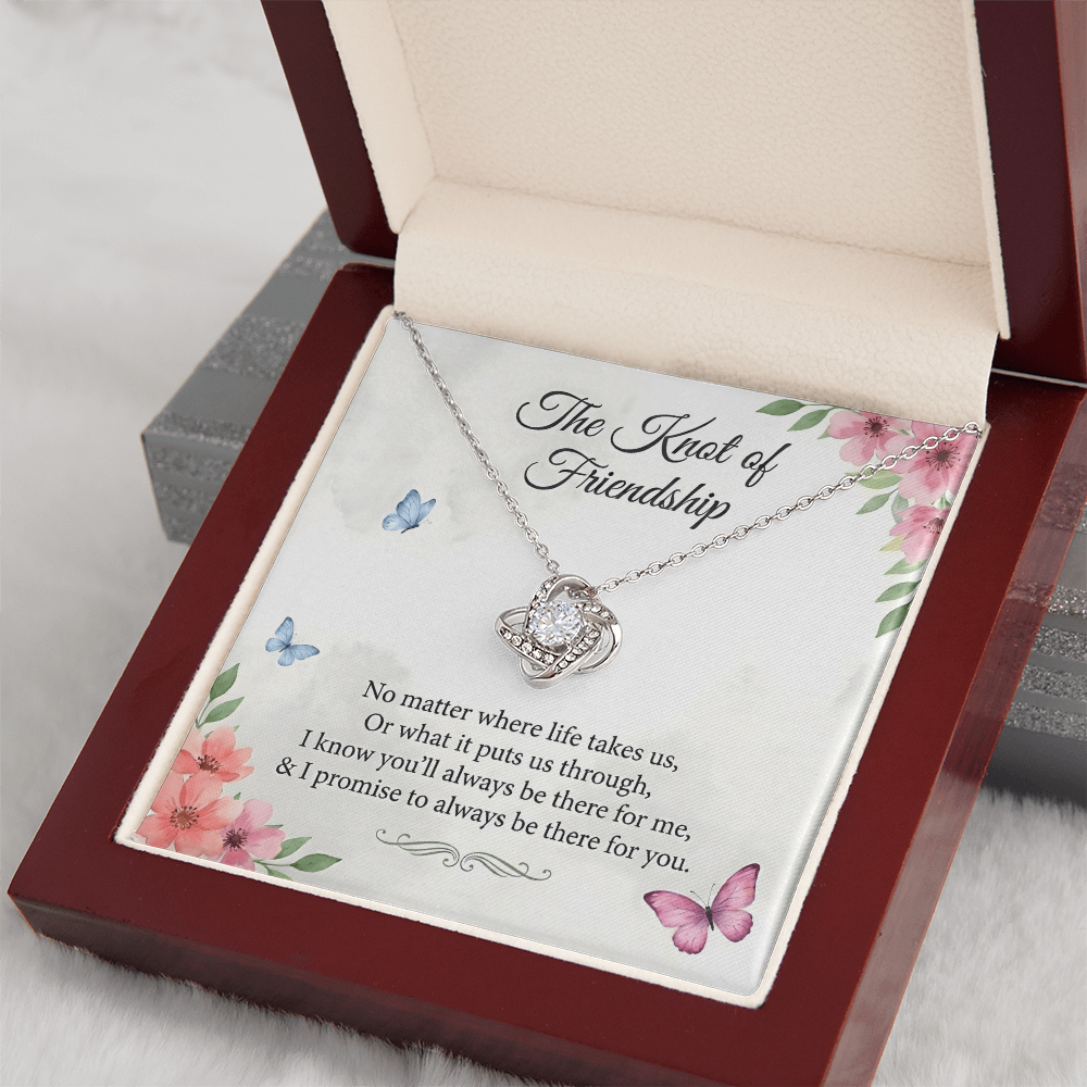 Knot of Friendship Necklace Gift For Best Friend