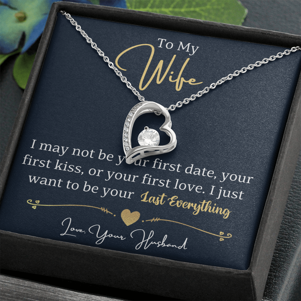 To My Wife – Forever Love Heart Necklace | My Last Everything